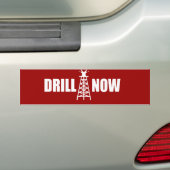 DRILL NOWバンパーステッカー バンパーステッカー (車上)