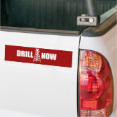 DRILL NOWバンパーステッカー バンパーステッカー (トラック上)
