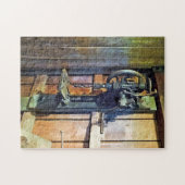 Drill Press in Shop ジグソーパズル (横)