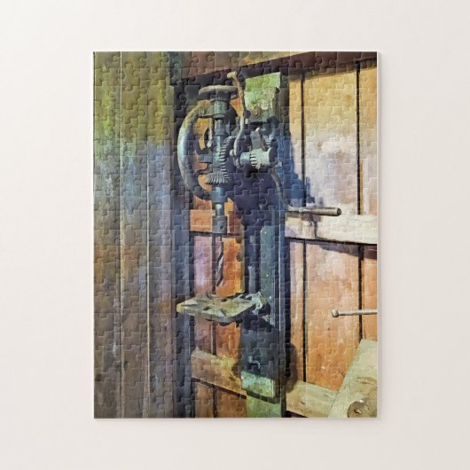 Drill Press in Shop ジグソーパズル (縦)