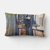 Drill Press in Shop ランバークッション (裏面)