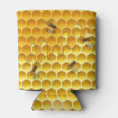 Drilling Hankic & Honeybeesカスタマイズ飛んでいる可能 缶クーラー (裏面)