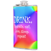DRINK,朝hydrateしろ, Eat, Love, Sleep, リピート フラスク (左)