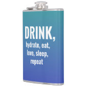 DRINK, 水分補給, 食事, 愛, 睡眠, リピート フラスク (左)