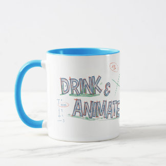 Drink & Animate マグカップ