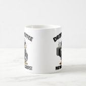 Drink Coffee Motherduckers Funny Mug コーヒーマグカップ (中央)