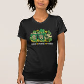 Drink Drank Drunk Funny St Patrick's Day Beer Tシャツ (正面)