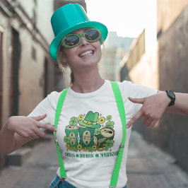 Drink Drank Drunk Funny St Patrick's Day Beer Tシャツ