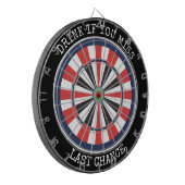 Drink If You Miss Funny Dartboard Bar Decor ダーツボード (正面左)