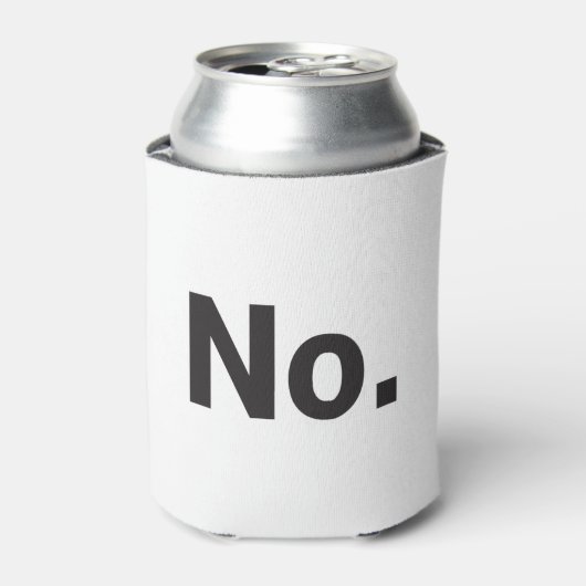 Drink Koozy: No. 缶クーラー (缶正面)