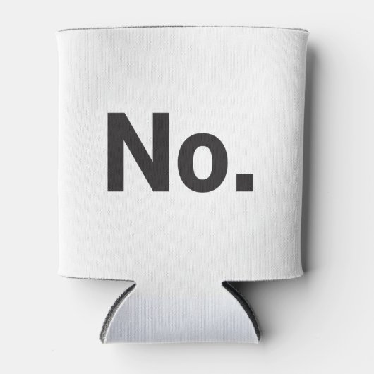 Drink Koozy: No. 缶クーラー (正面)