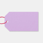 「Drink me」ワンダーランド茶パーティー紫カスタマイズ ギフトタグ (裏面横)