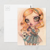 Drink Me - Alice in Wonderland by Natasha Wescoat ポストカード (正面/裏面)