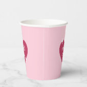 Drink Me Pink Retro ガールズ・デー・パーティー 紙コップ (右)