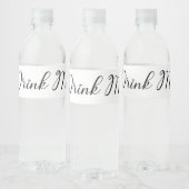 Drink Me Water Bottle Label - Alice in Wonderland ペットボトルラベル (ボトル)