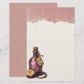 Drink Me Wonderland Stationery Paper 便箋 (正面/裏面)