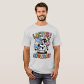 Drink Milk Funny Sarcastic Meme Tシャツ (正面フル)