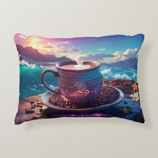 DRINK OF THE GODS - COCOA アクセントクッション (正面)