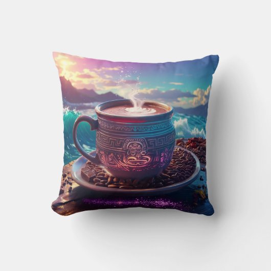 DRINK OF THE GODS - COCOA クッション (正面)