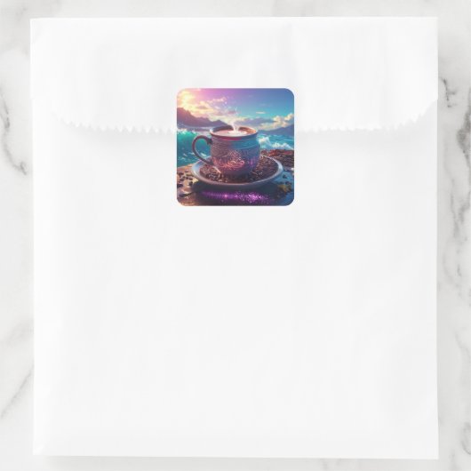 DRINK OF THE GODS - COCOA スクエアシール (バッグ)