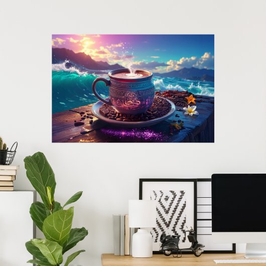 DRINK OF THE GODS - COCOA ポスター (ホームオフィス)