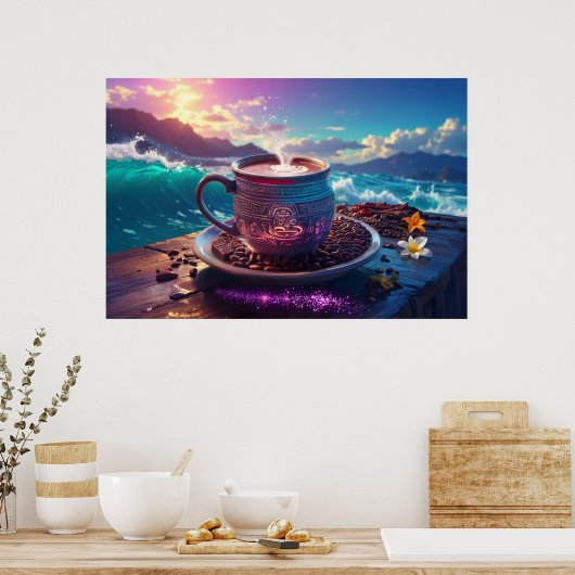 DRINK OF THE GODS - COCOA ポスター (キッチン)