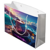 DRINK OF THE GODS - COCOA ラージペーパーバッグ (裏面アングル)