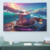 DRINK OF THE GODS - COCOA 横断幕 (トレードショー)