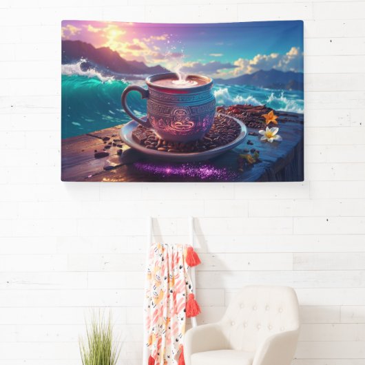 DRINK OF THE GODS - COCOA 横断幕 (インサイチュ)