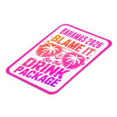 Drink Package Cruise Ship Stateroom Magnet マグネット (左側)