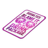 Drink Package Cruise Ship Stateroom Magnet マグネット (左側)