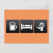 Drink, Sleep and Air Traffic Controls ポストカード (正面)