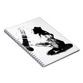Drink Terrier Mix Sketch Journal ノートブック (右側)