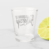 Drink Up Buttercup ショットグラス (裏面)