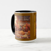 Drink up Thanksgiving Mug マグカップ (正面左)
