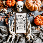 Drink Up, Witches ハロウィンパーティー招待状 招待状