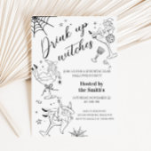 Drink Up Witches Halloween Party Invitation 招待状