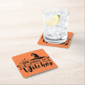 Drink Up Witches Simple Halloween  ペーパーコースター (インサイチュ)