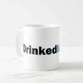 DrinkedInのコーヒー・マグ コーヒーマグカップ (正面左)