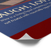 DrinkGreatWineポスター ポスター (角)