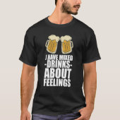 Drinking  Alcohol  Drinking Team Tシャツ (正面)