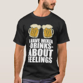 Drinking  Alcohol  Drinking Team Tシャツ (正面)
