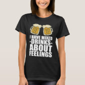 Drinking Alcohol Drinking Team Tシャツ (正面)
