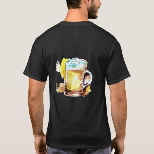Drinking Beer Lovers Shirts Tシャツ (裏面)