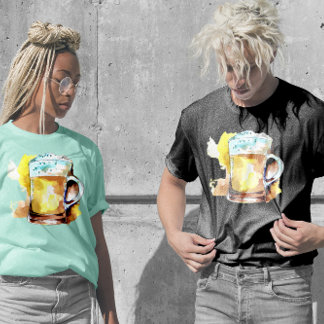 Drinking Beer Lovers Shirts Tシャツ