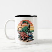 Drinking Diesel ツートーンマグカップ (左)