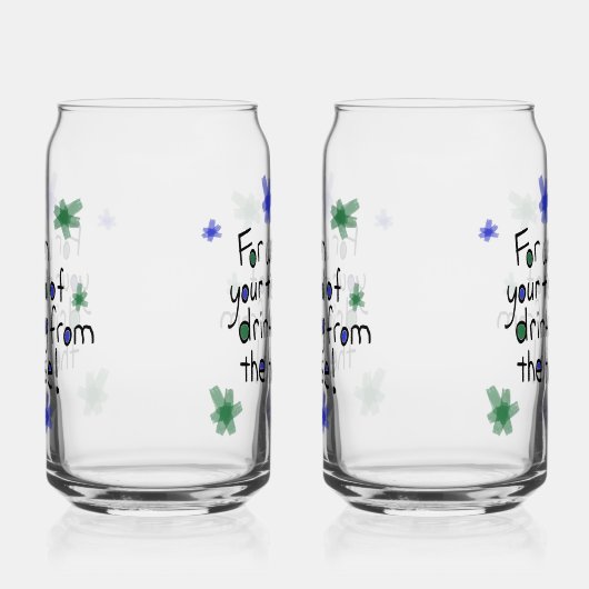 Drinking From Hose Glass ガラス缶 (右)