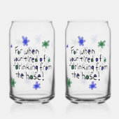 Drinking From Hose Glass ガラス缶 (裏面)