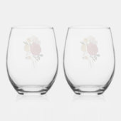 Drinking Glass ステムなしワイングラス (裏面)