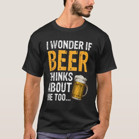 Drinking Humor Beer  Alcohol  Adult Men Women Tシャツ (正面)